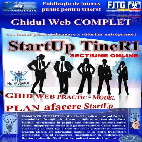 Ghid web practic model plan afacere start up tineri adt