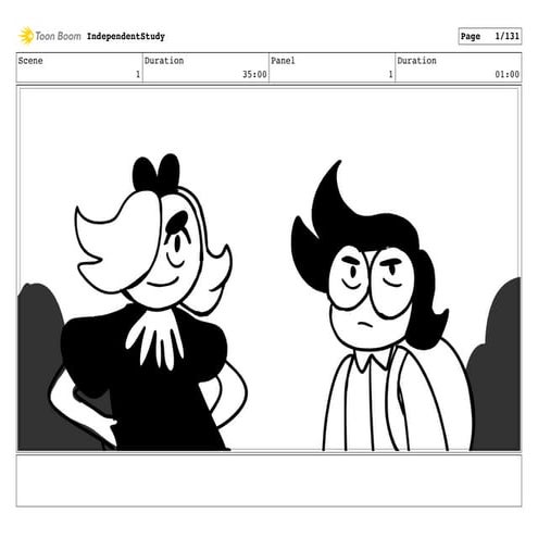 Ghost Kids Storyboard Sample!