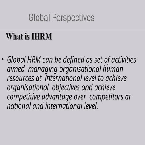 Ghrm need,objectives,importance,model and reasons for growing interest in ghrm