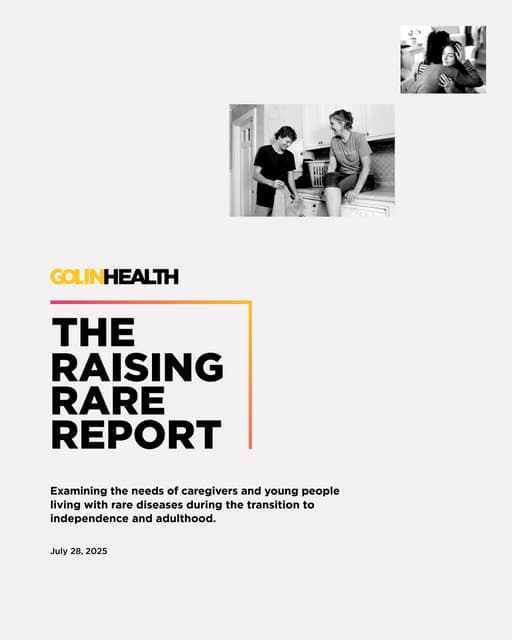 GolinHealth: The Raising Rare Report 2025