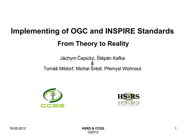 GI2012 sredl+team-implementing ows-v2