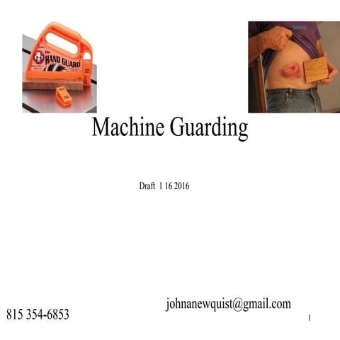 Machine Guarding Ppt | PPT