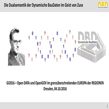 GI2016 ppt schiller dbd-bauprofessor &amp; zuse-dualsemantik