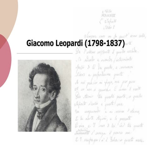 Giacomo leopardi