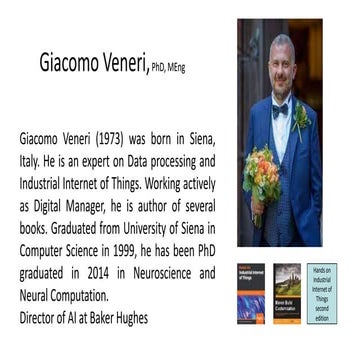 Giacomo Veneri Profile, Photis and Books