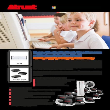 Giải pháp atrust st100 cho windows multipoint server [atrust.vn]