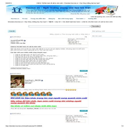 Giai bai toan nem xien