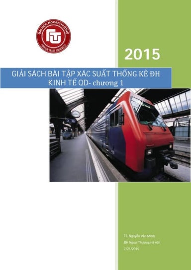 Giai sach bai tap xstk dh ktqd chuong 1 full v1