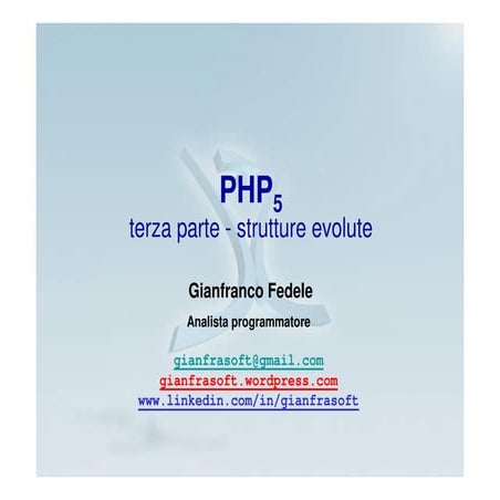 Gianfrasoft   Corso Di Php   Parte 3