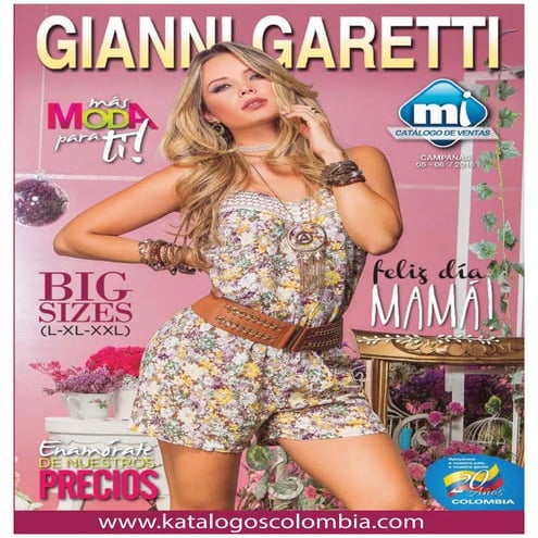 Catálogo Gianni Garetti - Campañas 05 - 06 / 2016