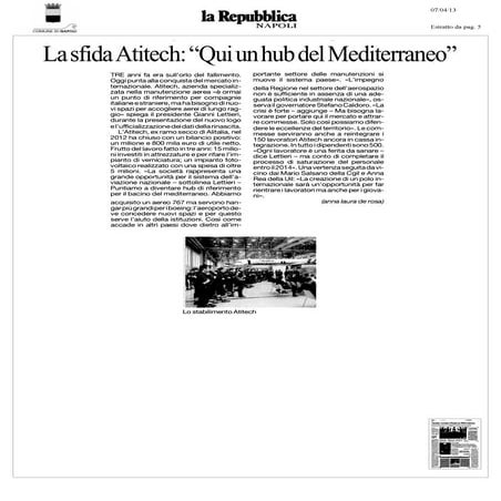 Gianni Lettieri - atitech hub del mediterraneo