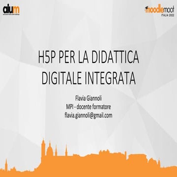 DIDATTICA DIGITALE INTEGRATA con Moodle