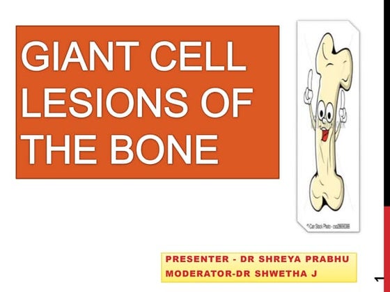 Giant cell tumor of bone | PPTX | Cancer | Diseases and Conditions