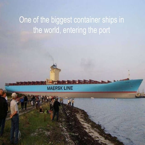 Giant Container Ship
