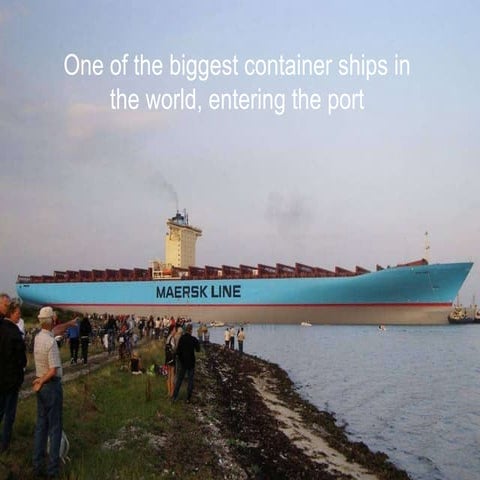 Giant Container Ship