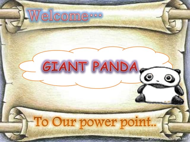 Giant panda