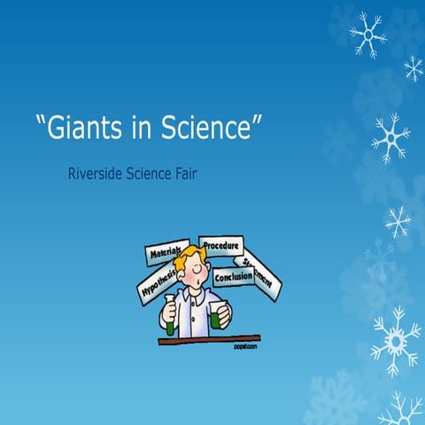 Giants in science
