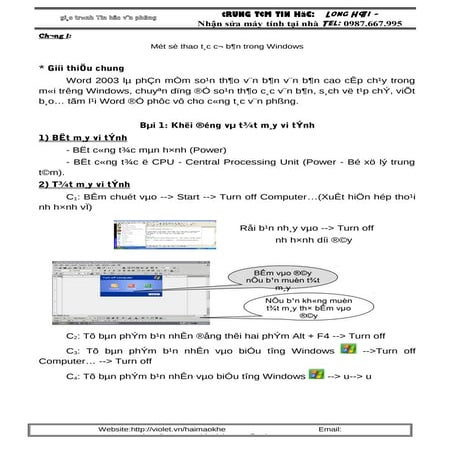 Giao an tin hoc van phong ban chuan