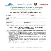 đề Giao lưu tìm hiểu an toàn giao thông cho giáo viên khối tiểu học năm học 2...