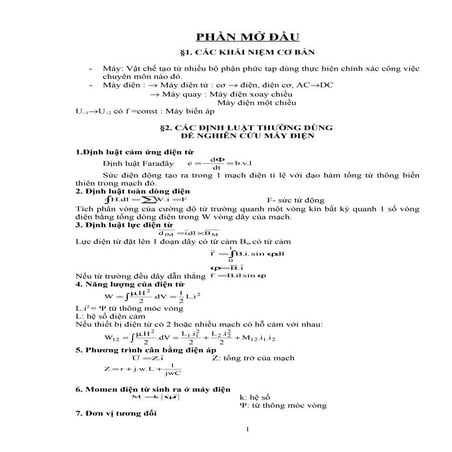 Giáo Trình Máy Điện
