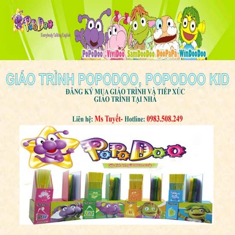 Giao trinh popodoo, popodoo kid | PPT
