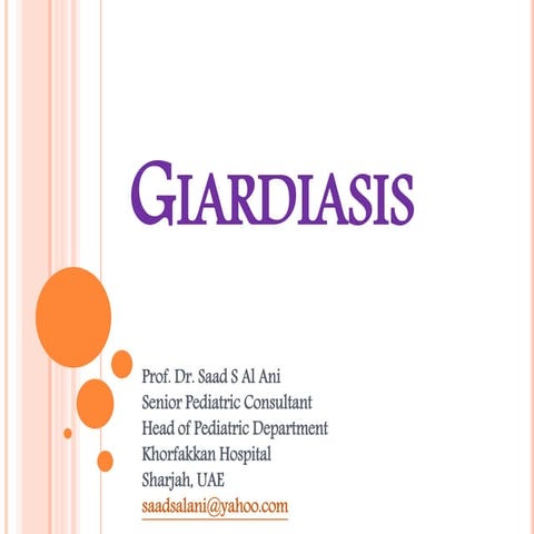 Giardiasis