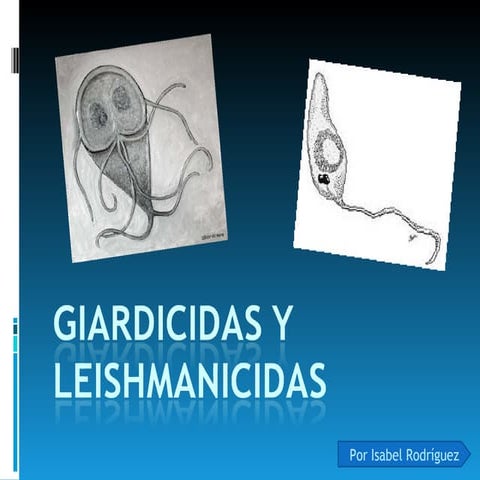 Giardicidas y leshmanicidas