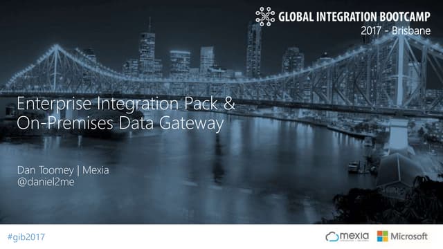 Enterprise Integration Pack & On-Premises Data Gateway