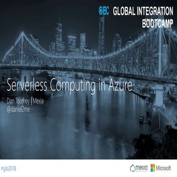 Serverless Computing in Azure | PPTX | Cloud Computing | Internet