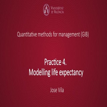 Modeling Life Expectancy Using Regression Analysis and GDP Data in R | PPTX