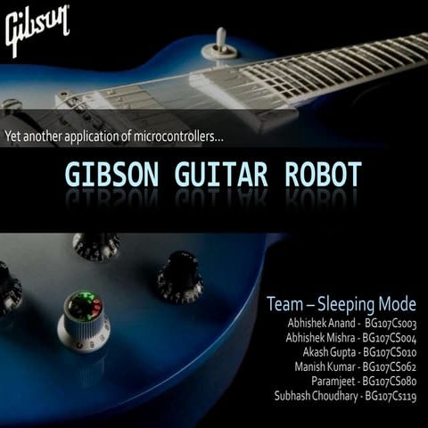 Gibson Guitar Robot