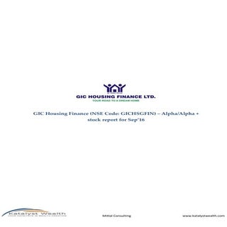 GIC Housing Finance (NSE Code - GIC...