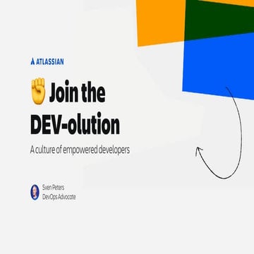 ✊ Join the DEV-olution: A culture of empowered developers