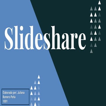 Slideshare Juliana Romero Pena 1001