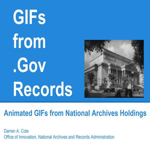 Gifs from Government Records