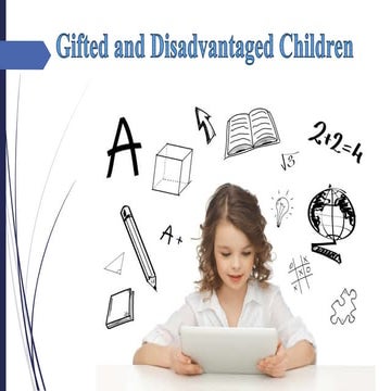 Gifted and Disadvantage Children