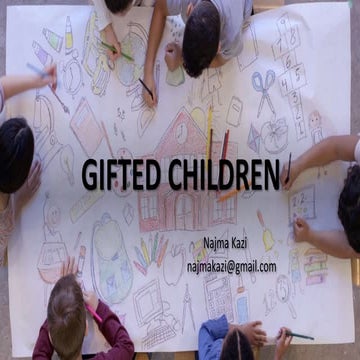 Gifted Children -  Najma Kazi