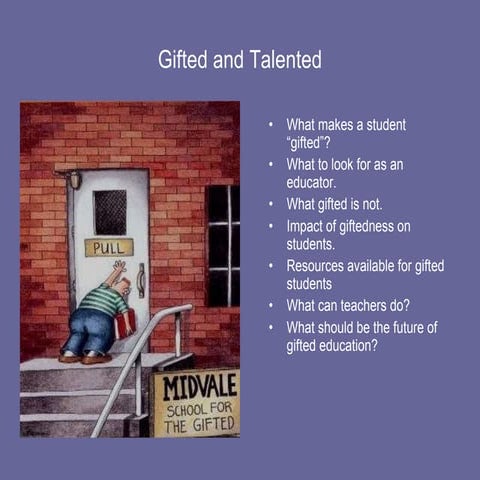Gifted Presentation