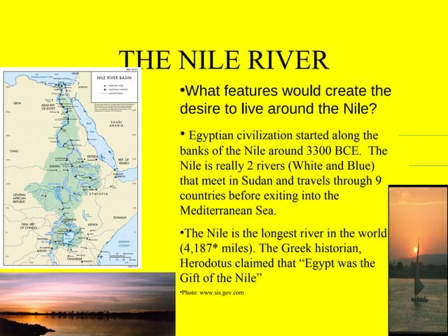 Nile river facts