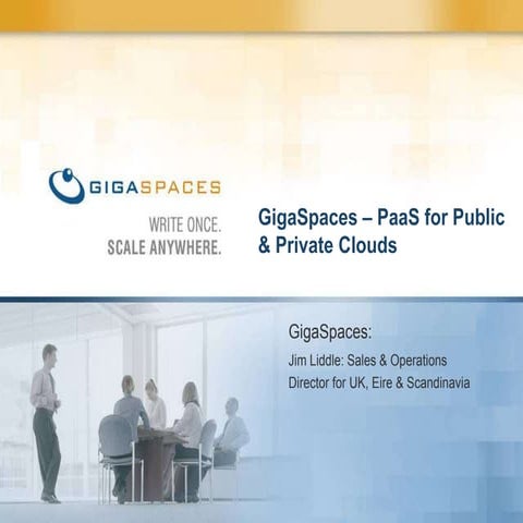 CloudCrowd gigaSpaces Presentation
