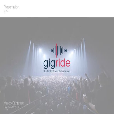 Gigride - The fastest way to book gigs 