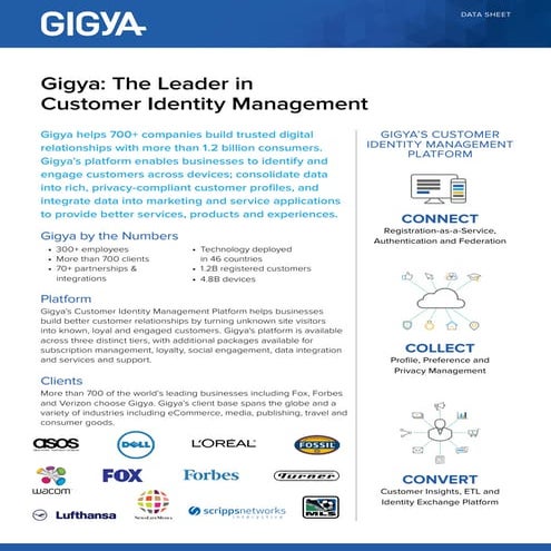 Data Sheet: Corporate Overview