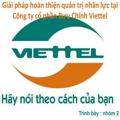 Giải pháp hoàn thiện quản trị nhân lực