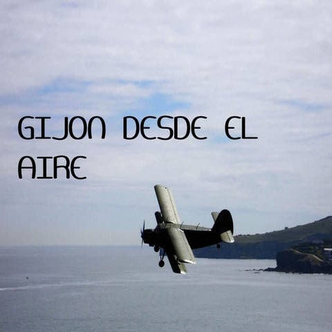 Gijon desde el aire