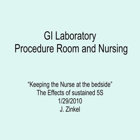 Gi Laboratory Nurse Bedside