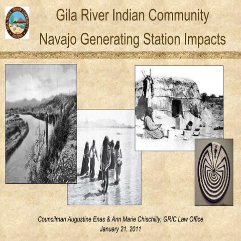 Gila River Indian Community and NGS Impacts | PPT