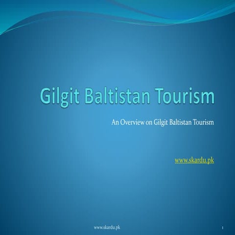 Gilgit Baltistan tourism