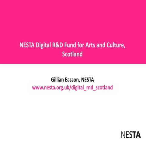 Gillian easson   nesta - workshop 3