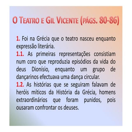 O teatro de Gil Vicente - apresentação.ppt