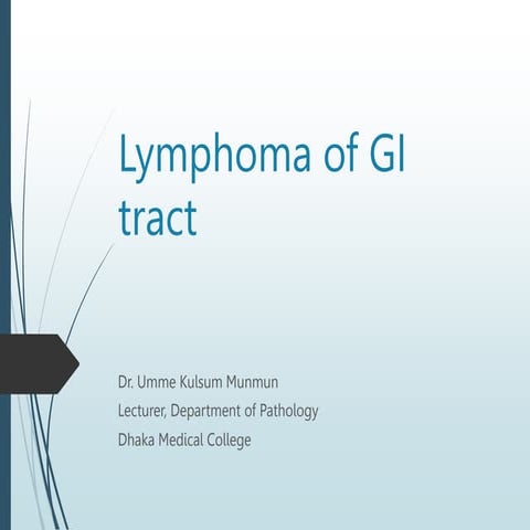 GI lymphoma.pptx